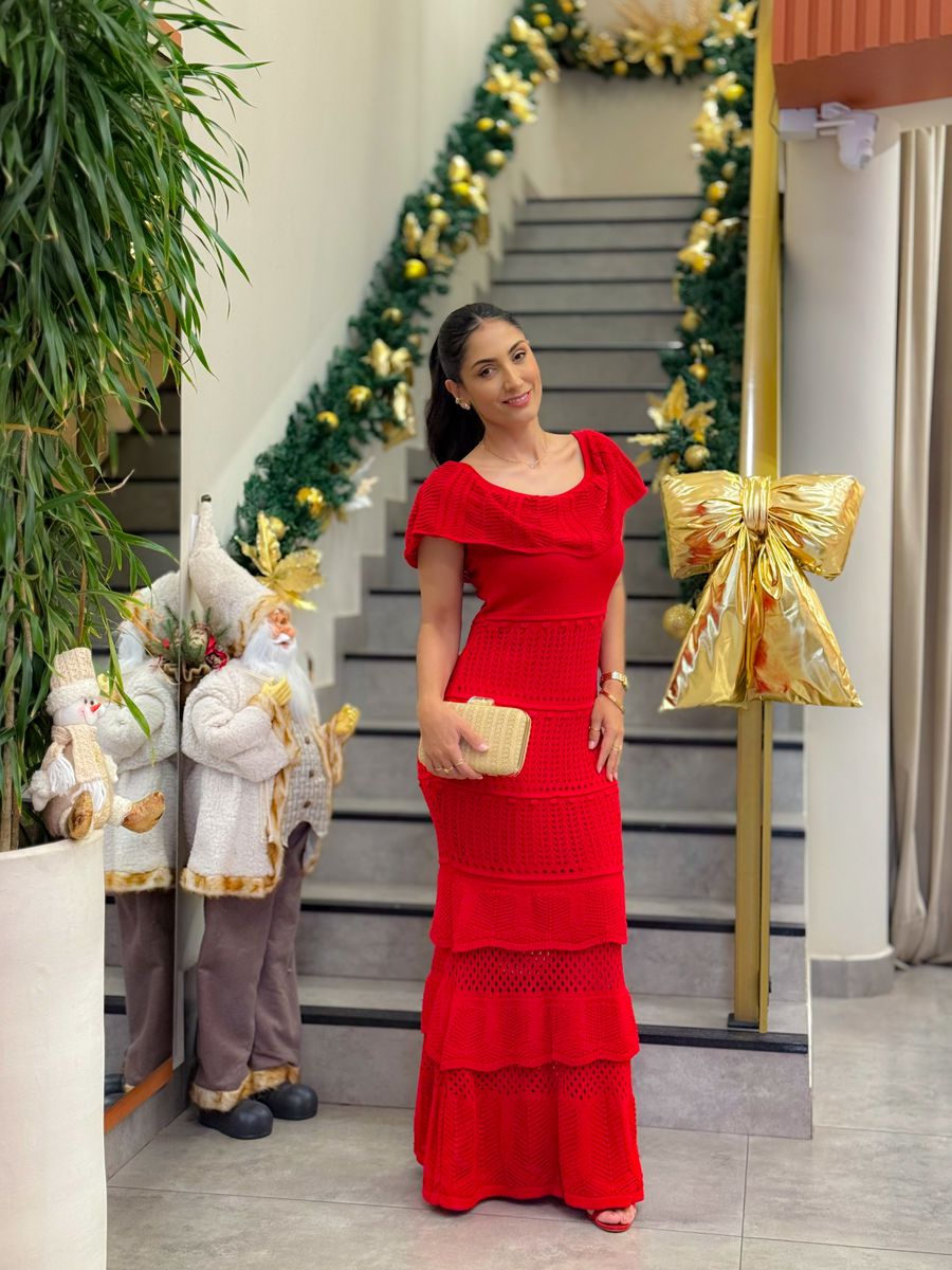 Vestido Samanta Vermelho