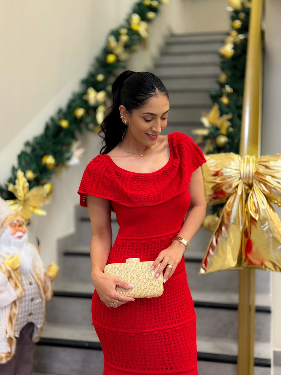 Vestido Samanta Vermelho