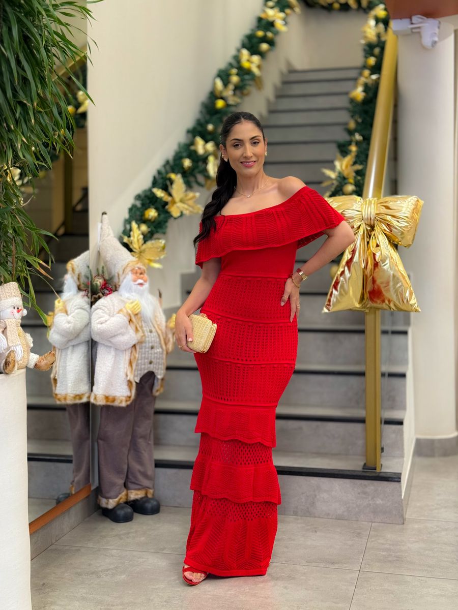 Vestido Samanta Vermelho