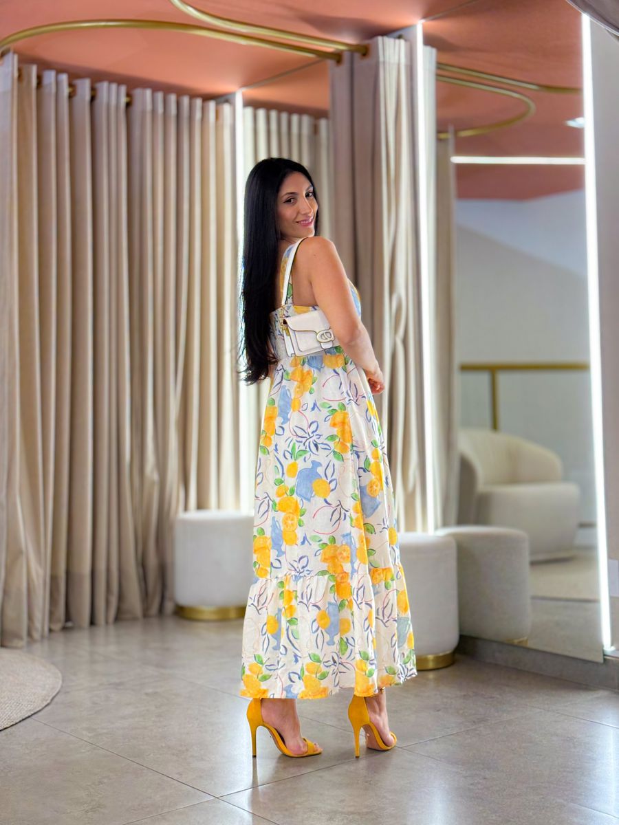 Vestido Italia Creme