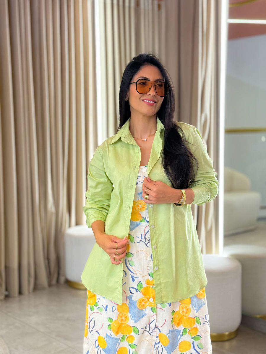Camisa Tati Verde Pistache