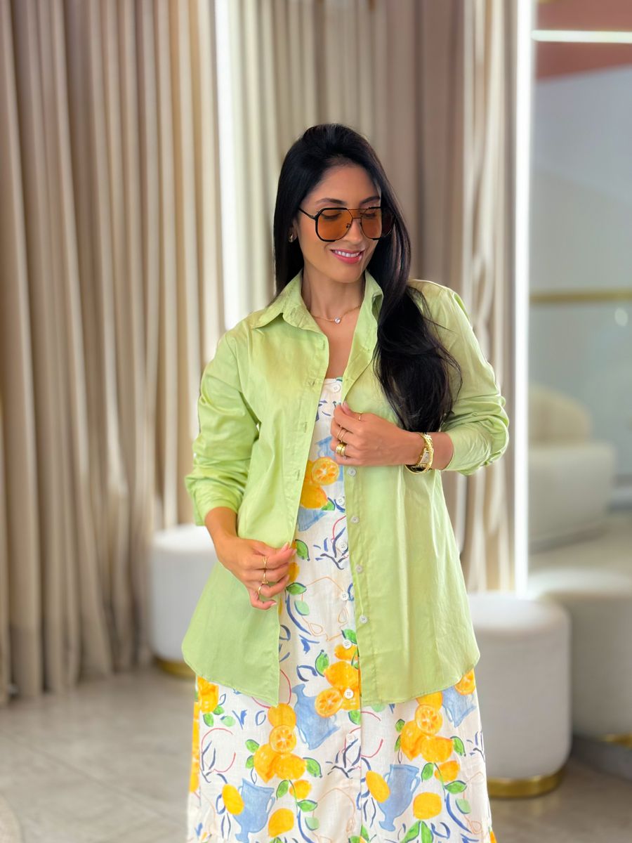 Camisa Tati Verde Pistache