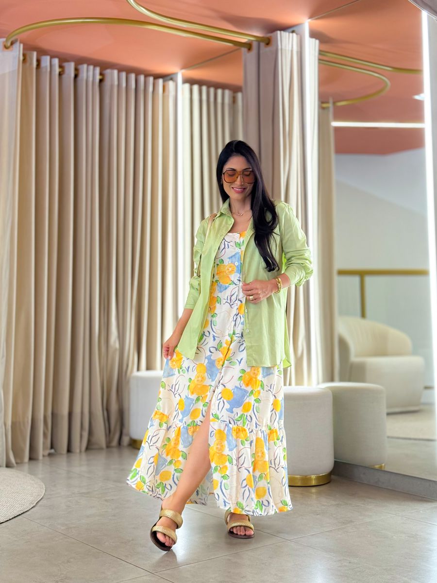 Camisa Tati Verde Pistache