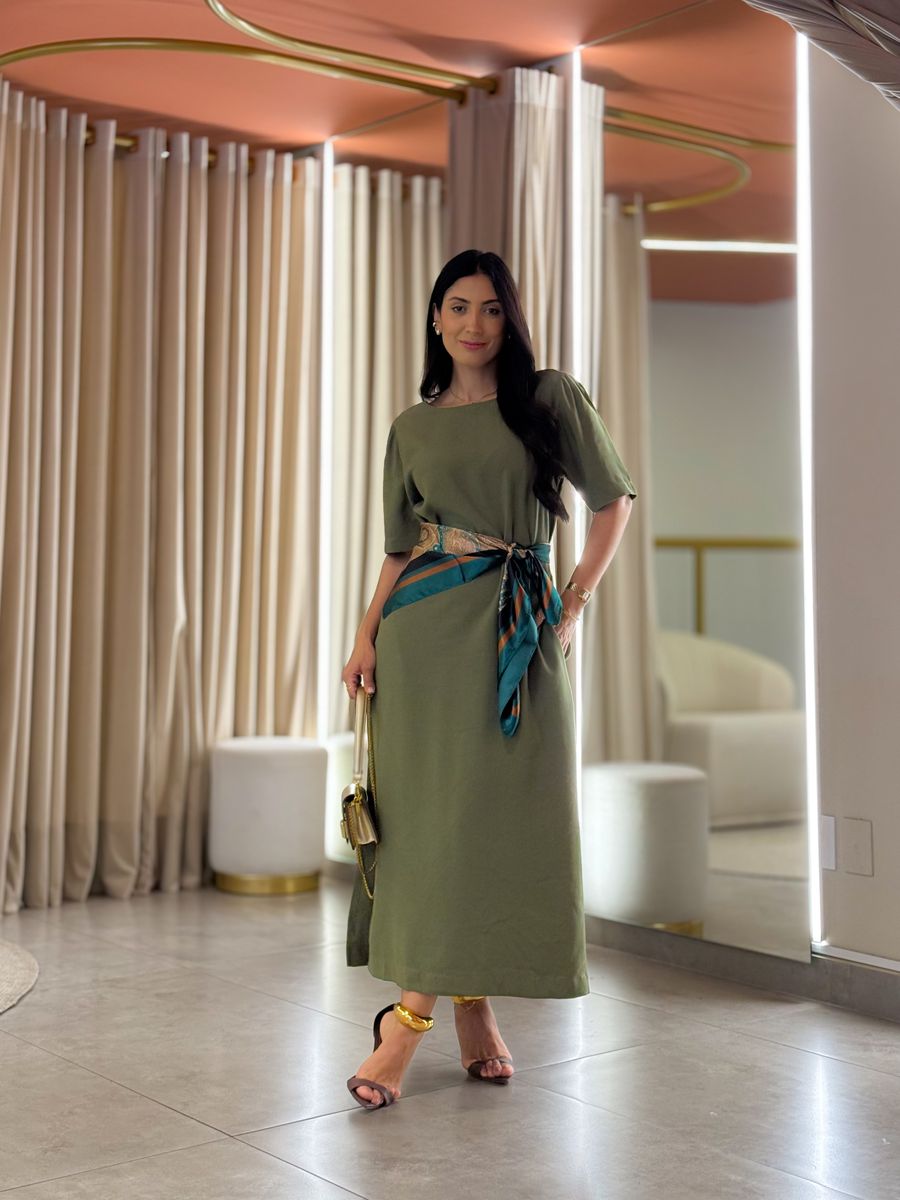 Vestido Jade Verde