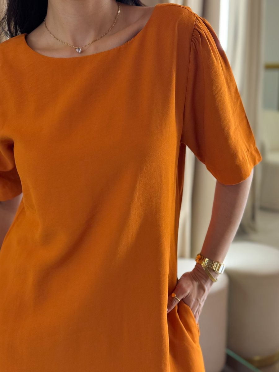 Vestido Jade Laranja
