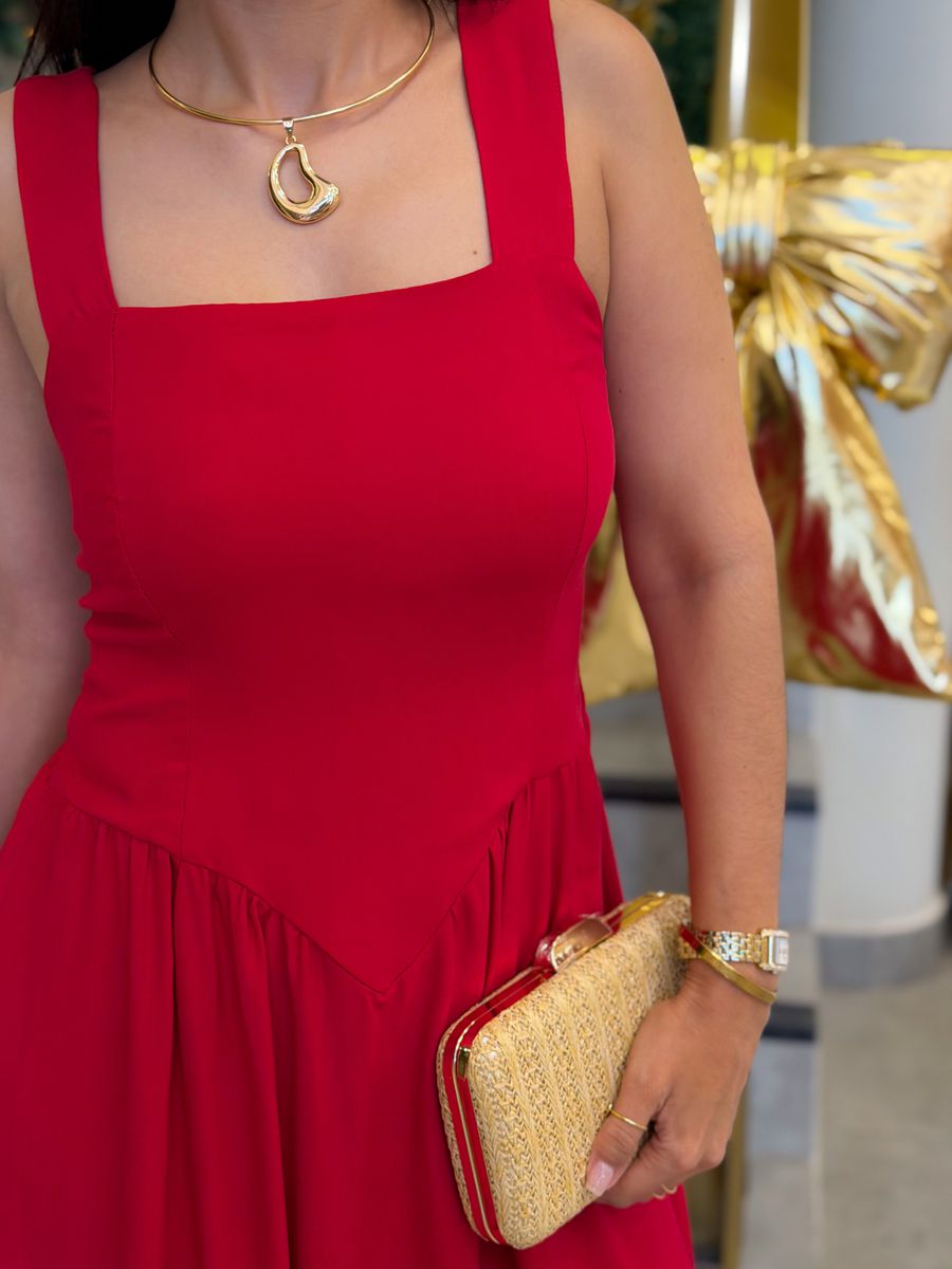 Vestido Ariane Vermelho