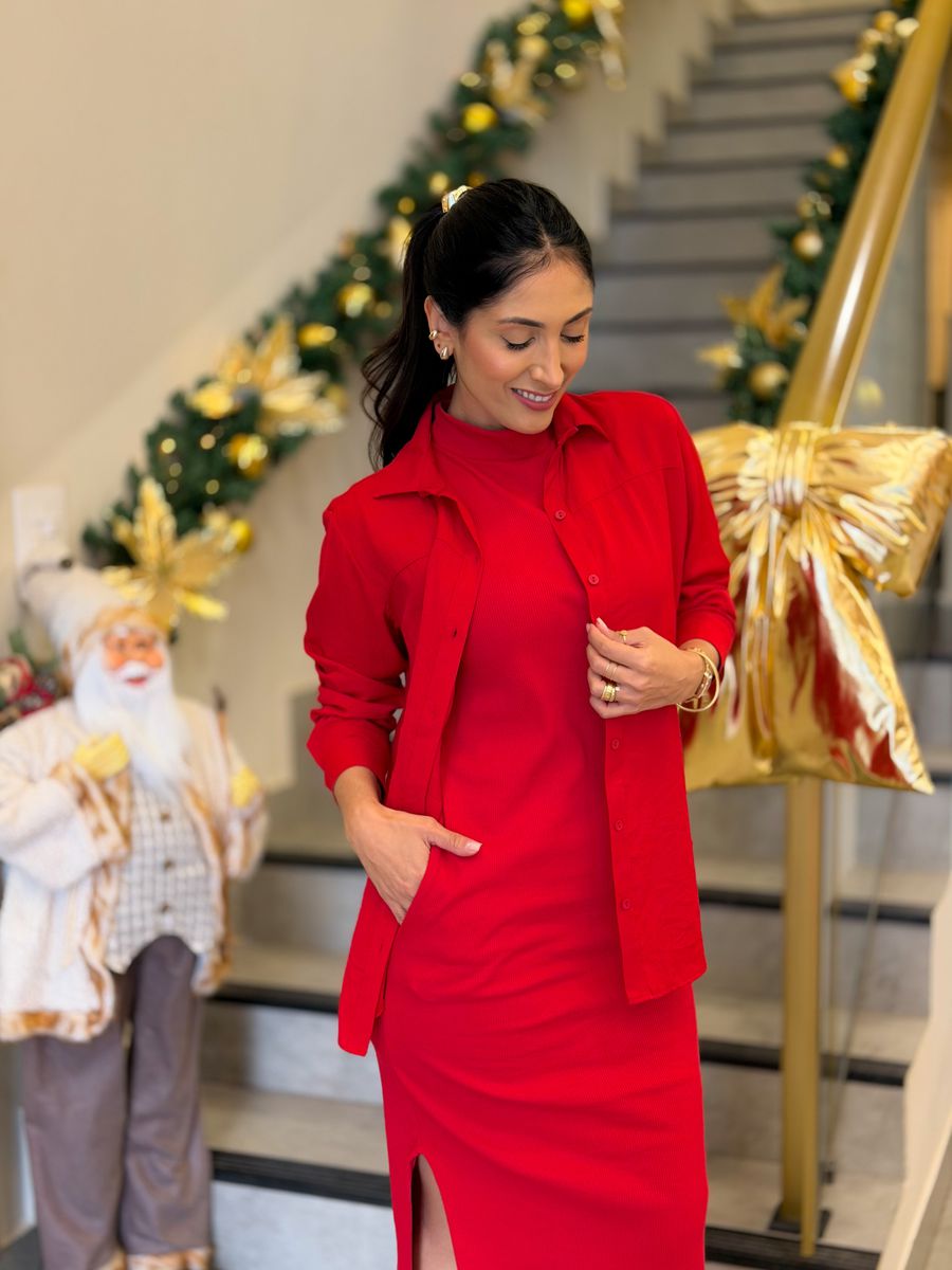 Camisa Mari Vermelha