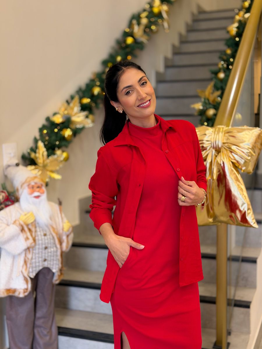 Camisa Mari Vermelha