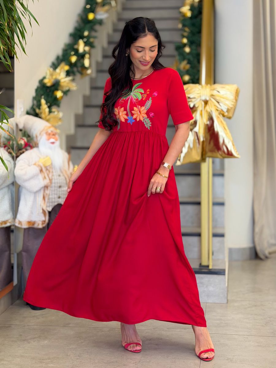 Vestido Kiara Vermelho