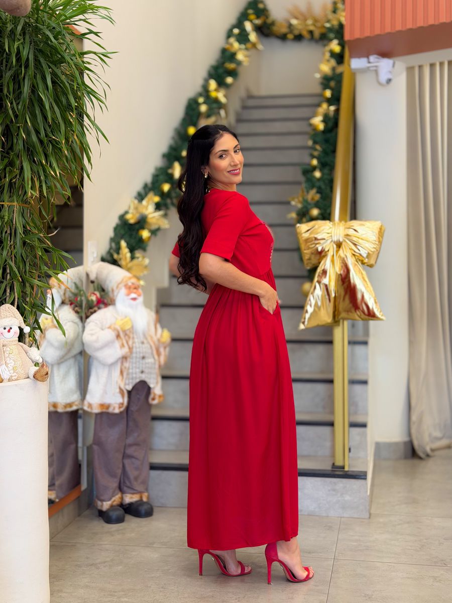 Vestido Kiara Vermelho