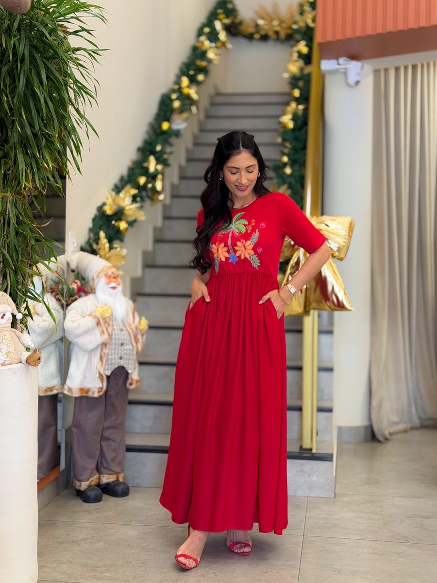 Vestido Kiara Vermelho