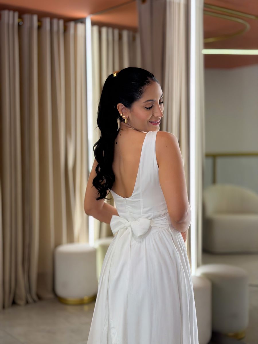 Vestido Karine Branco