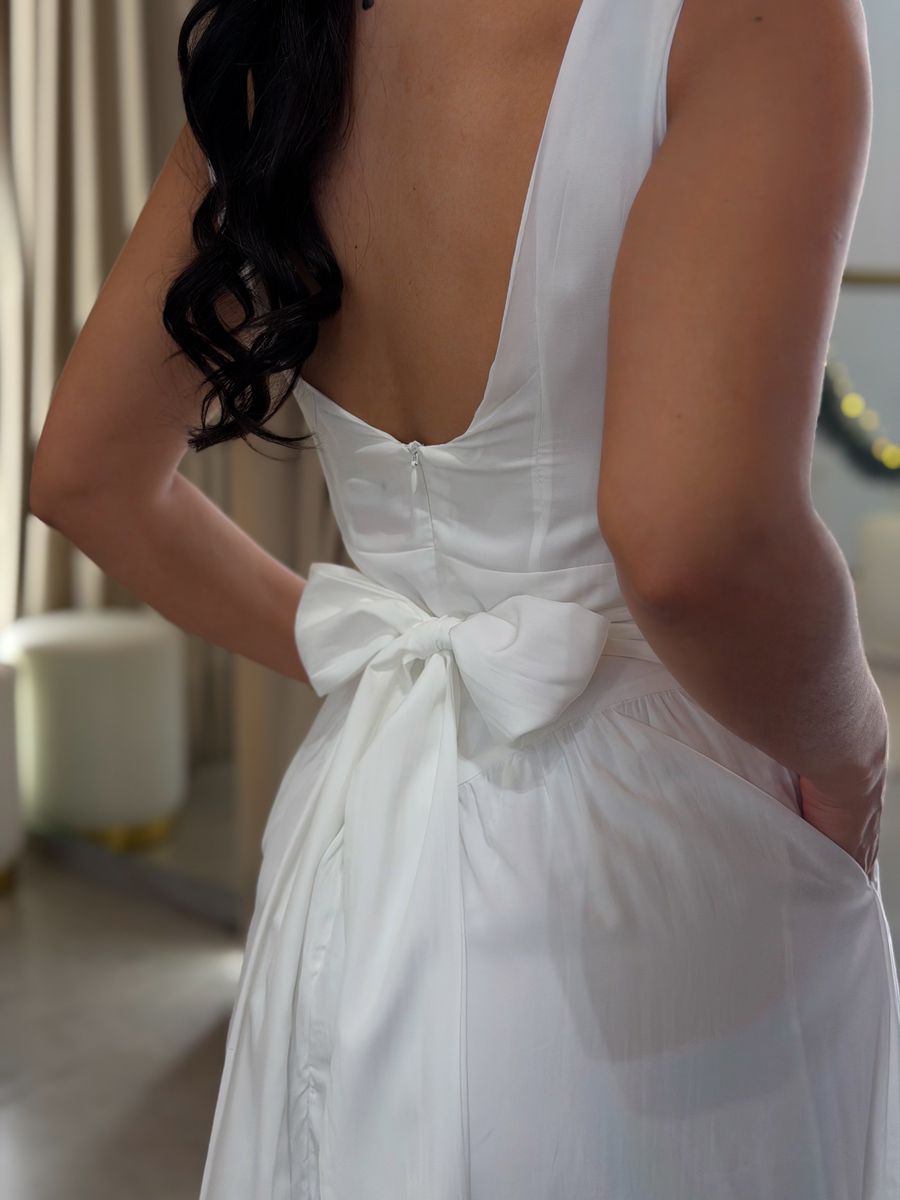 Vestido Karine Branco