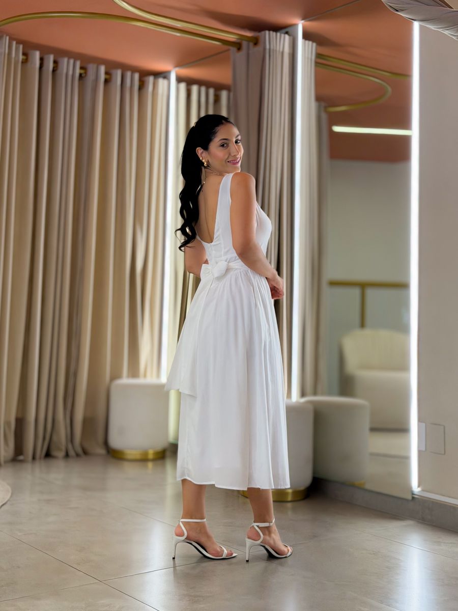 Vestido Karine Branco