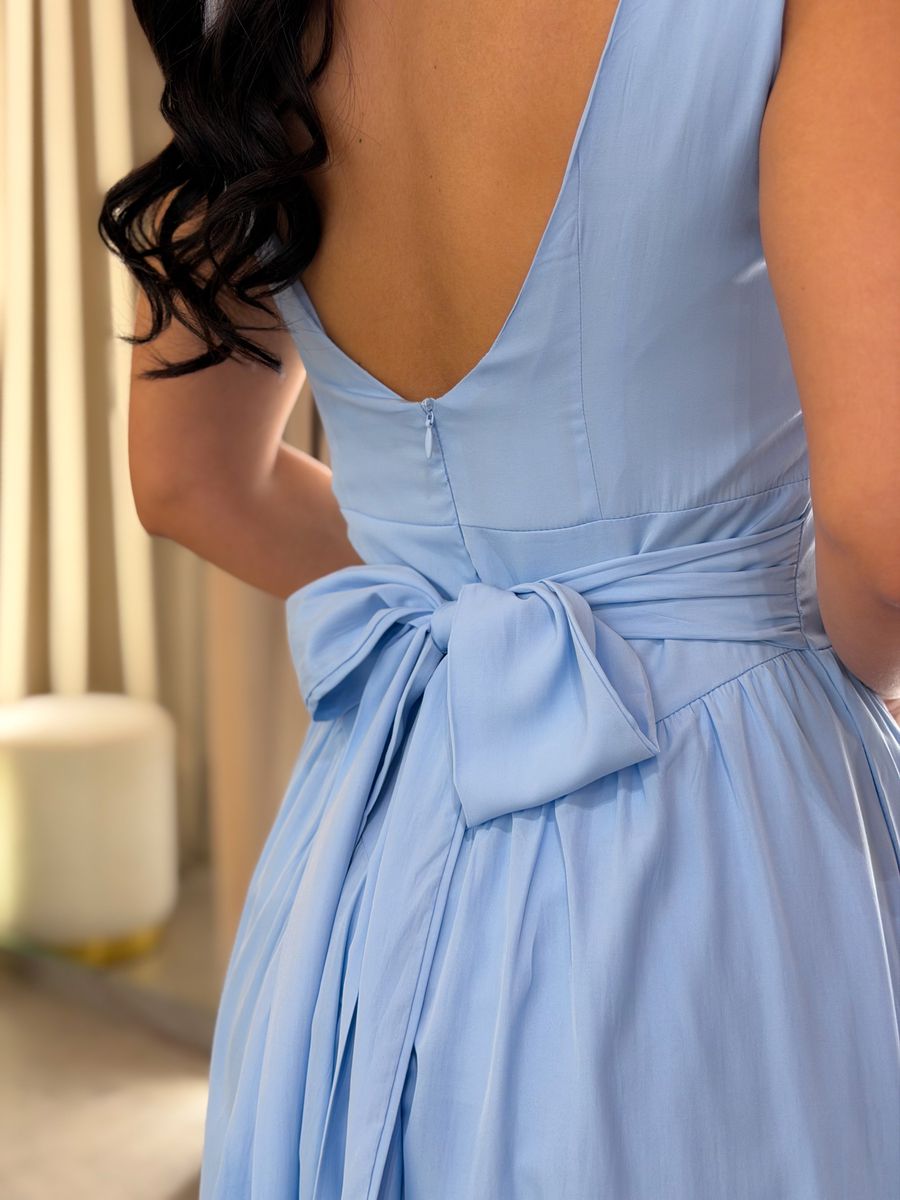 Vestido Karine Azul Bebe