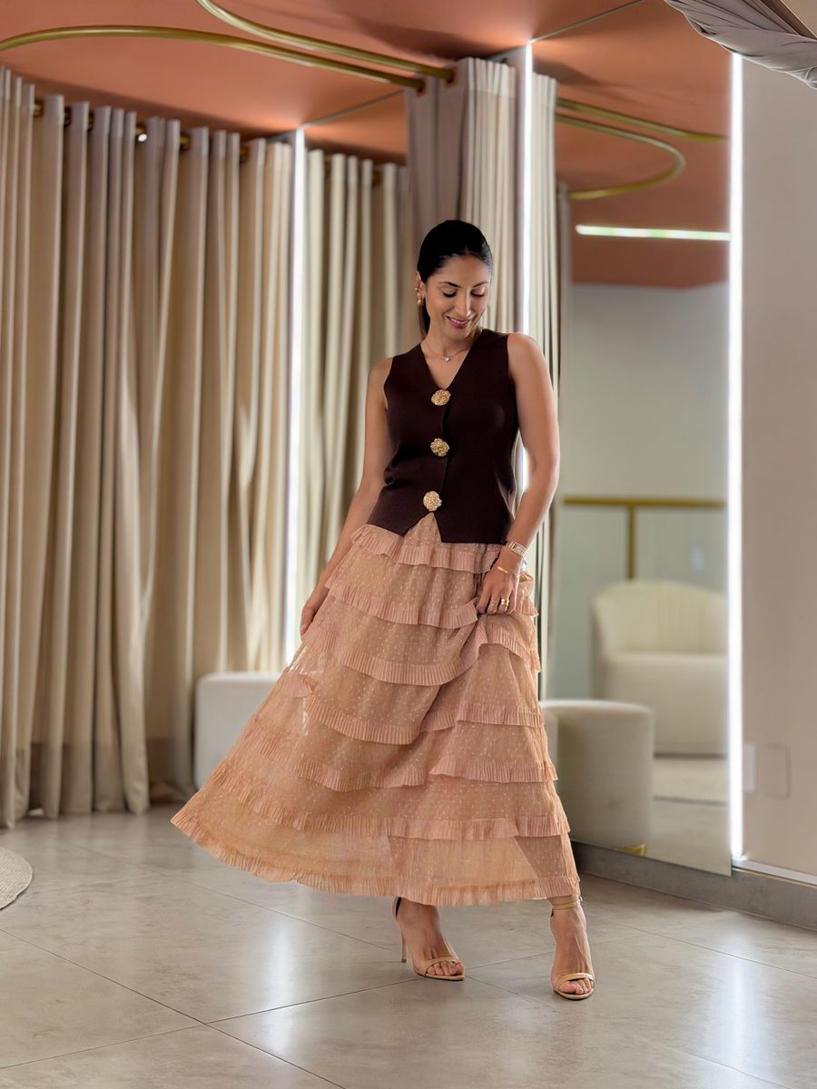 Blusa Gabriela Marrom