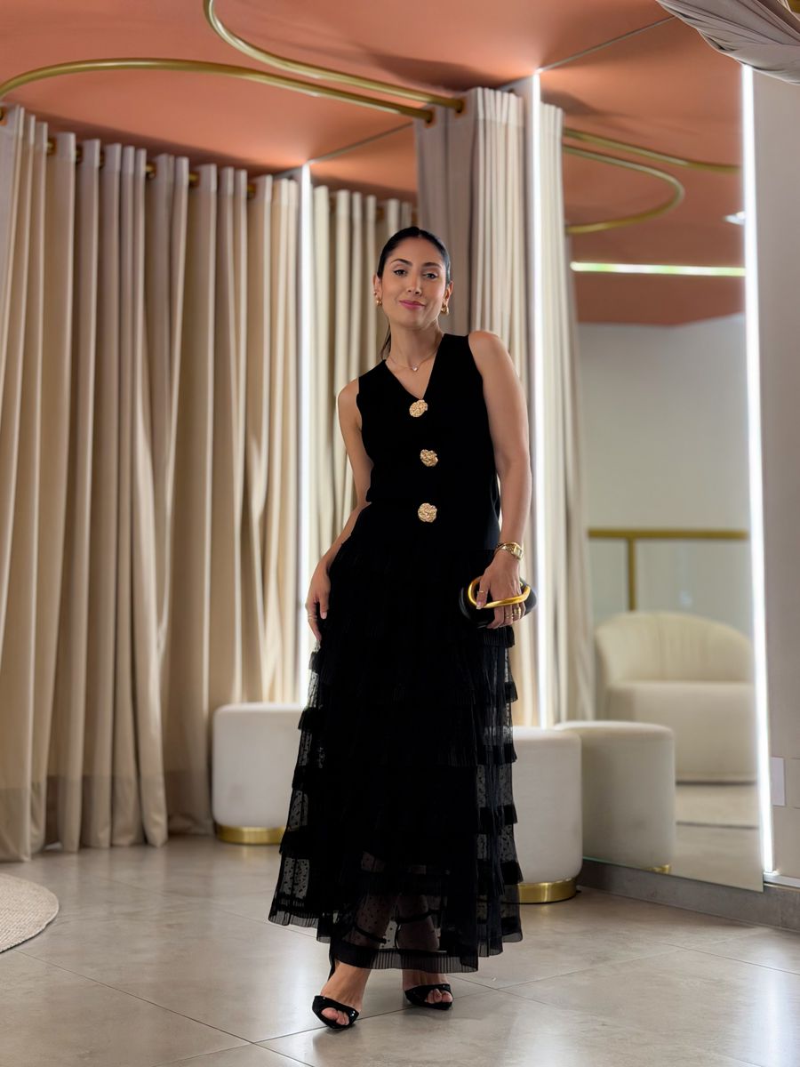 Blusa Gabriela Preta