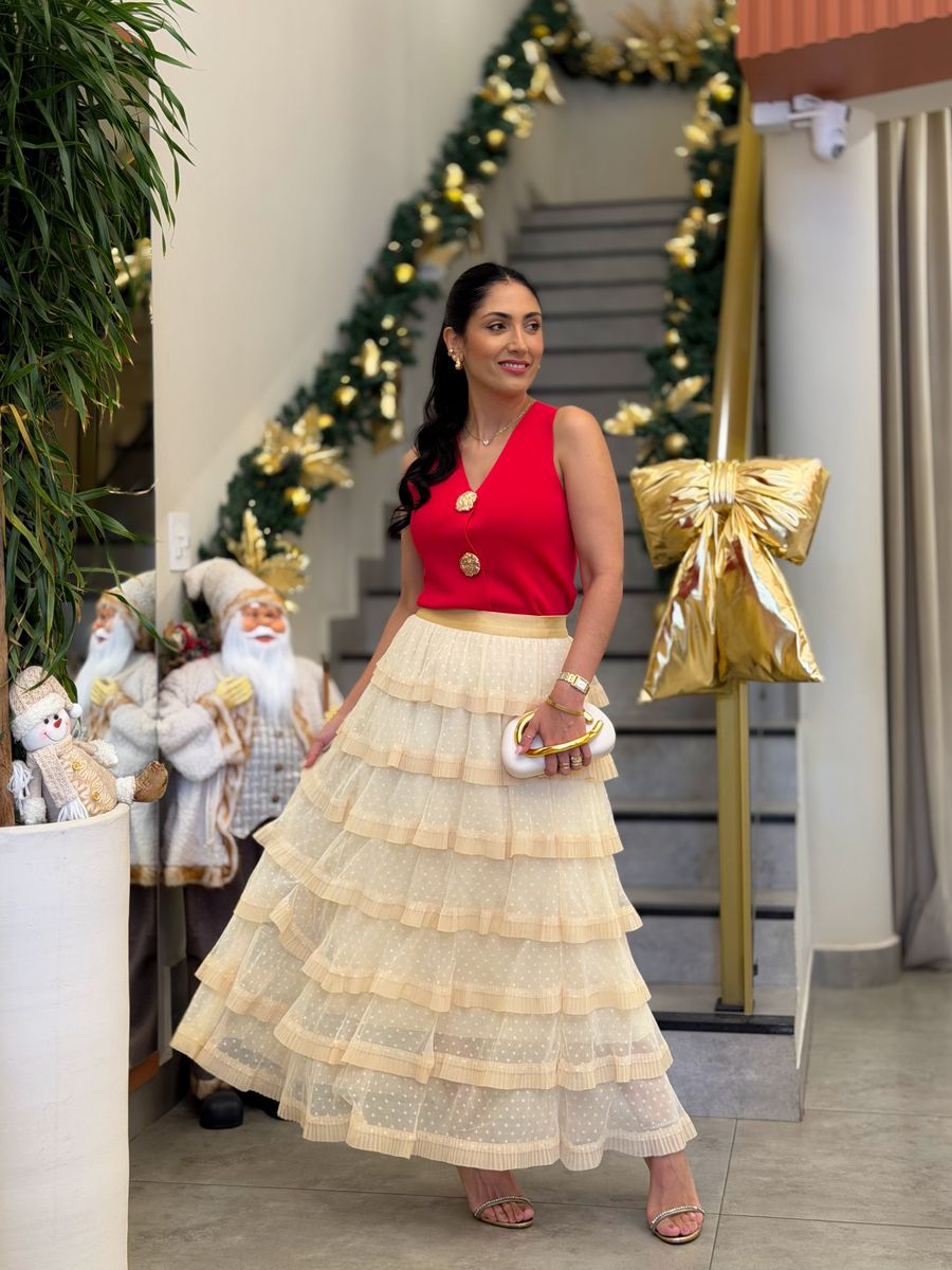 Blusa Gabriela Vermelha