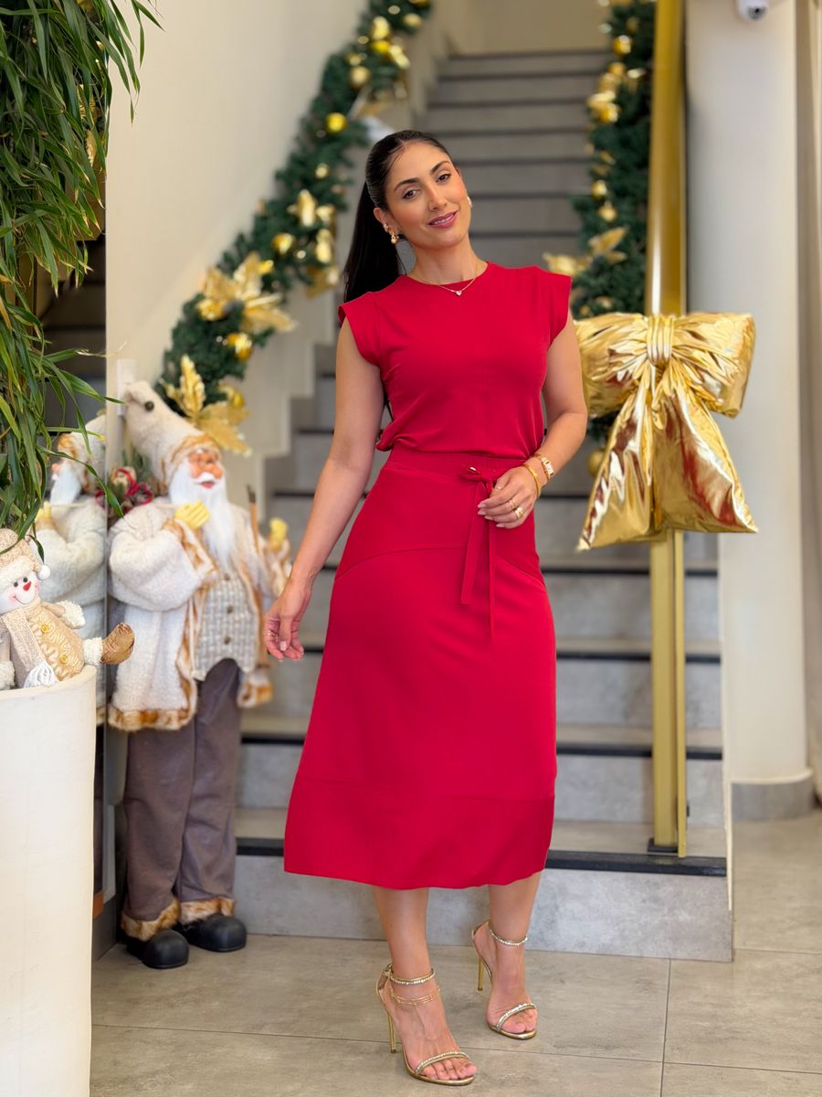 Conjunto Bia Vermelho