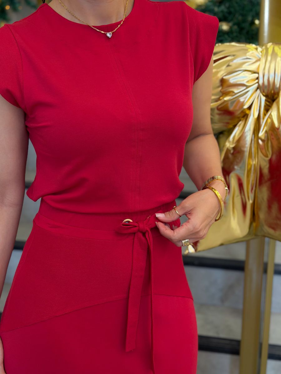 Conjunto Bia Vermelho