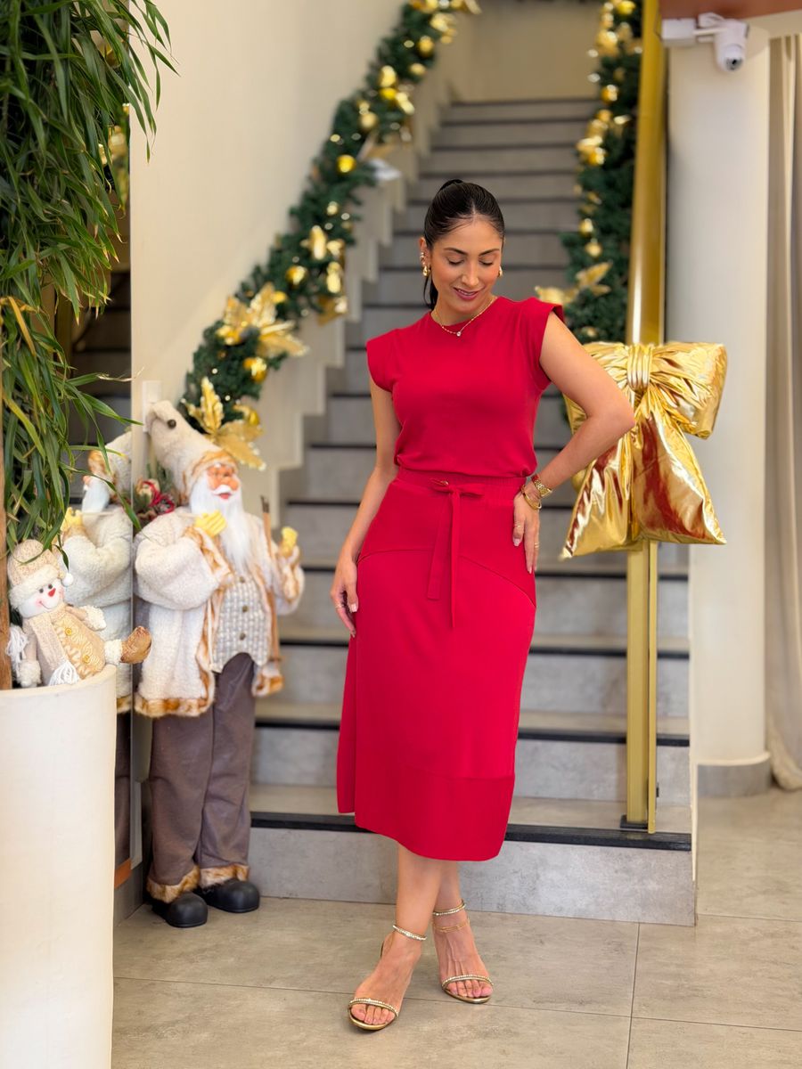 Conjunto Bia Vermelho