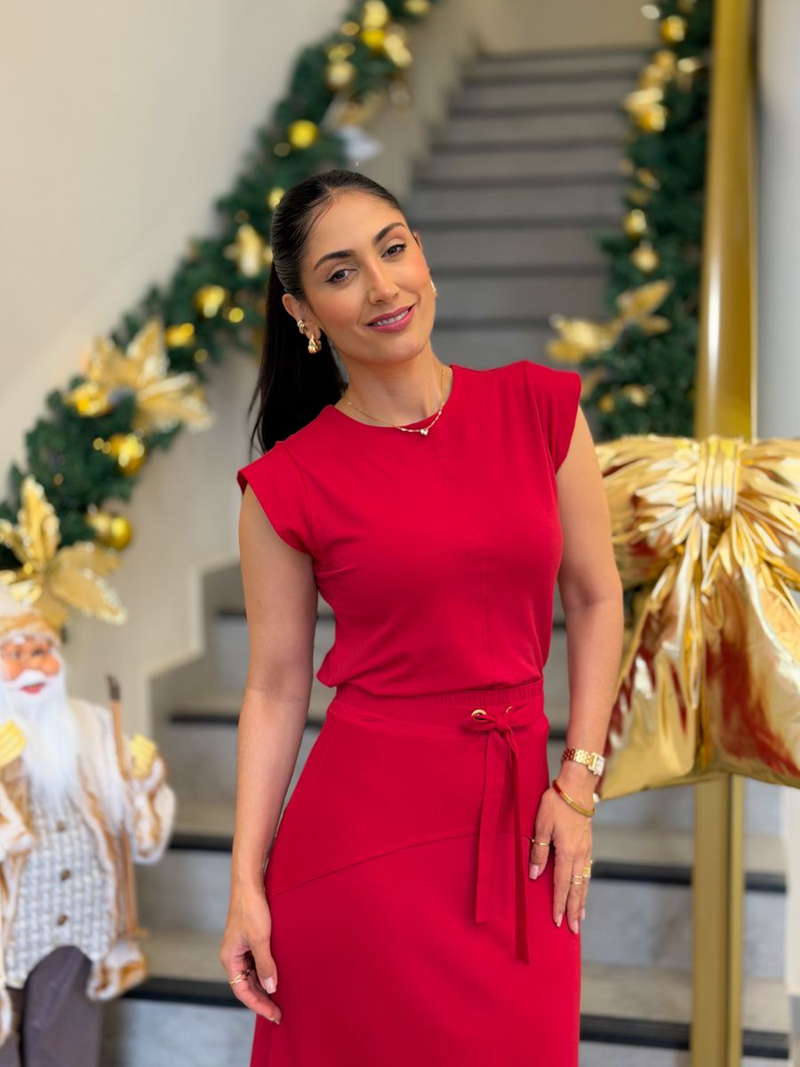 Conjunto Bia Vermelho