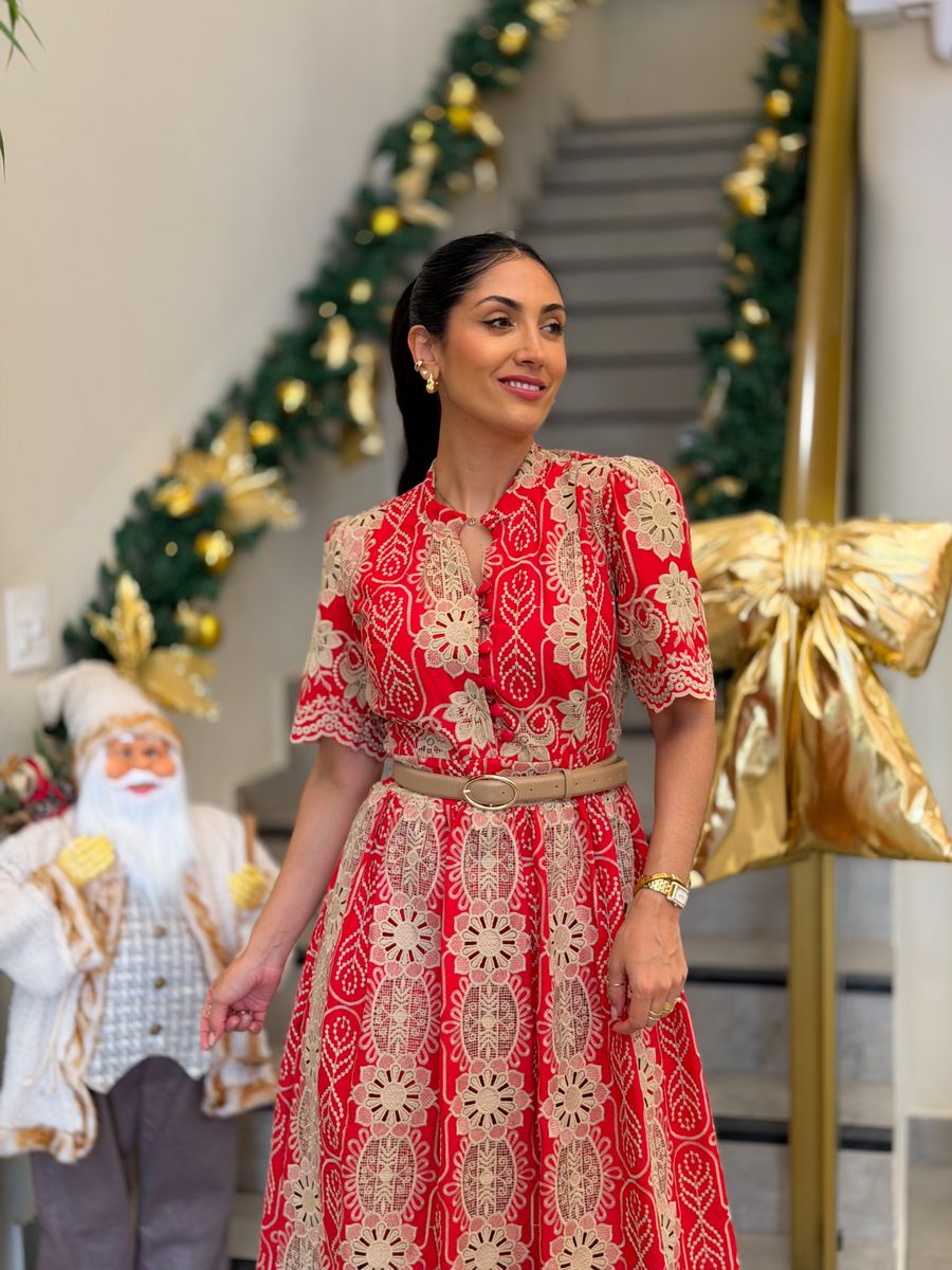 Vestido Grazi Vermelho