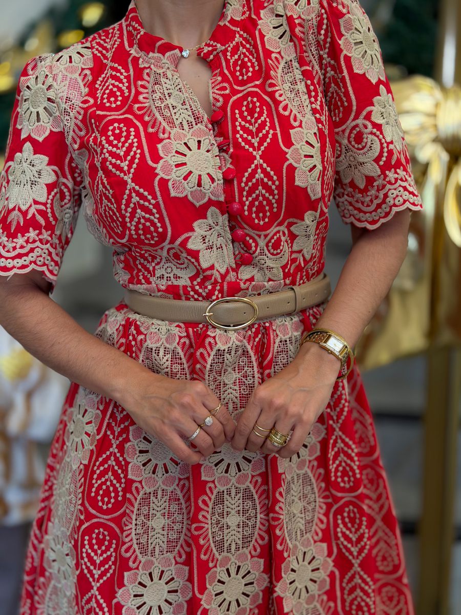 Vestido Grazi Vermelho