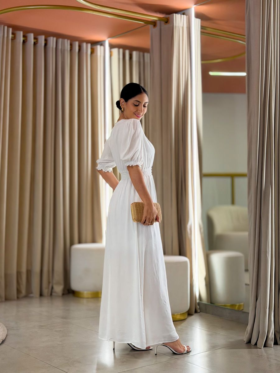 Vestido Jane Branco