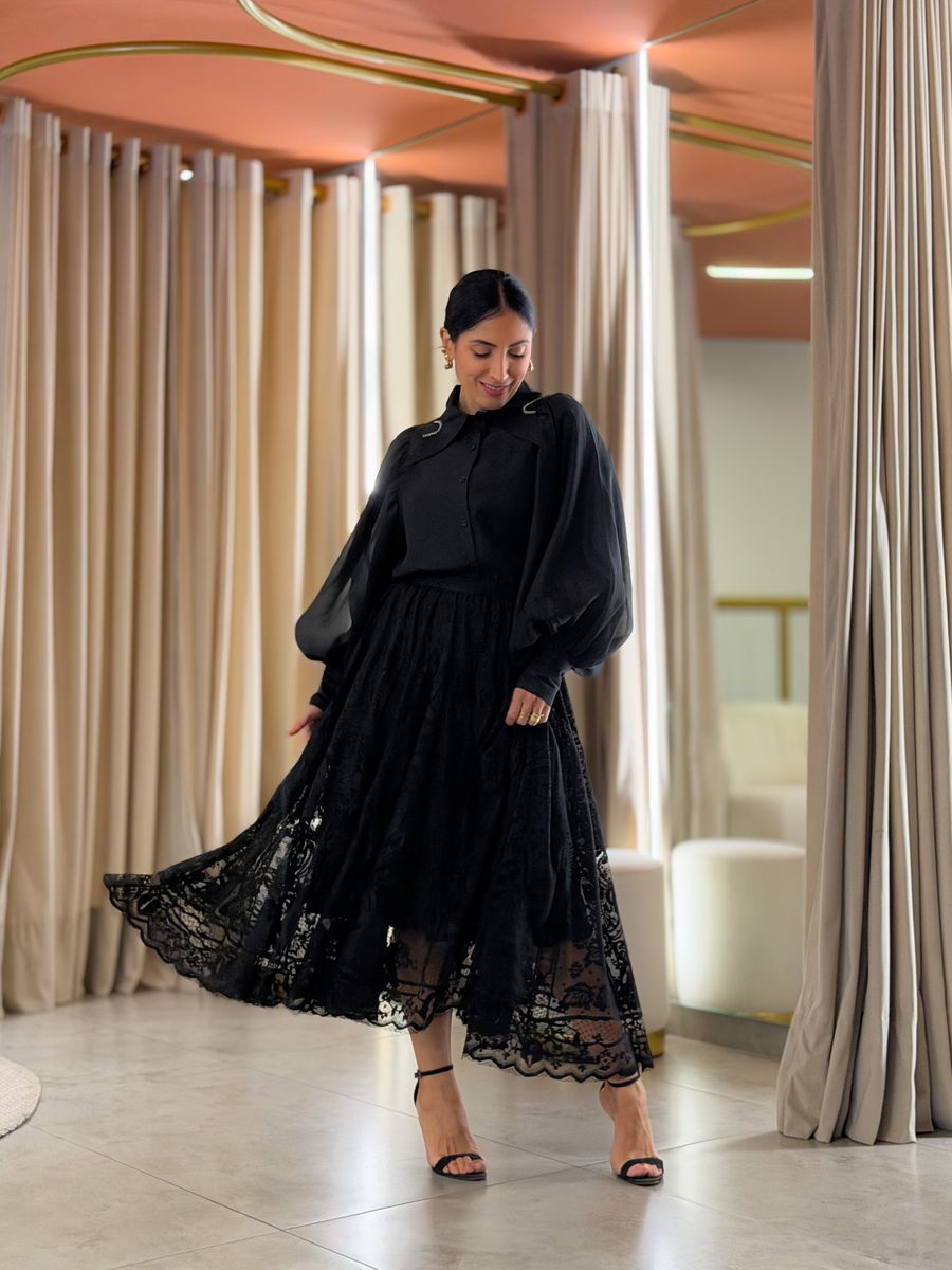 Camisa Rebeca Preto