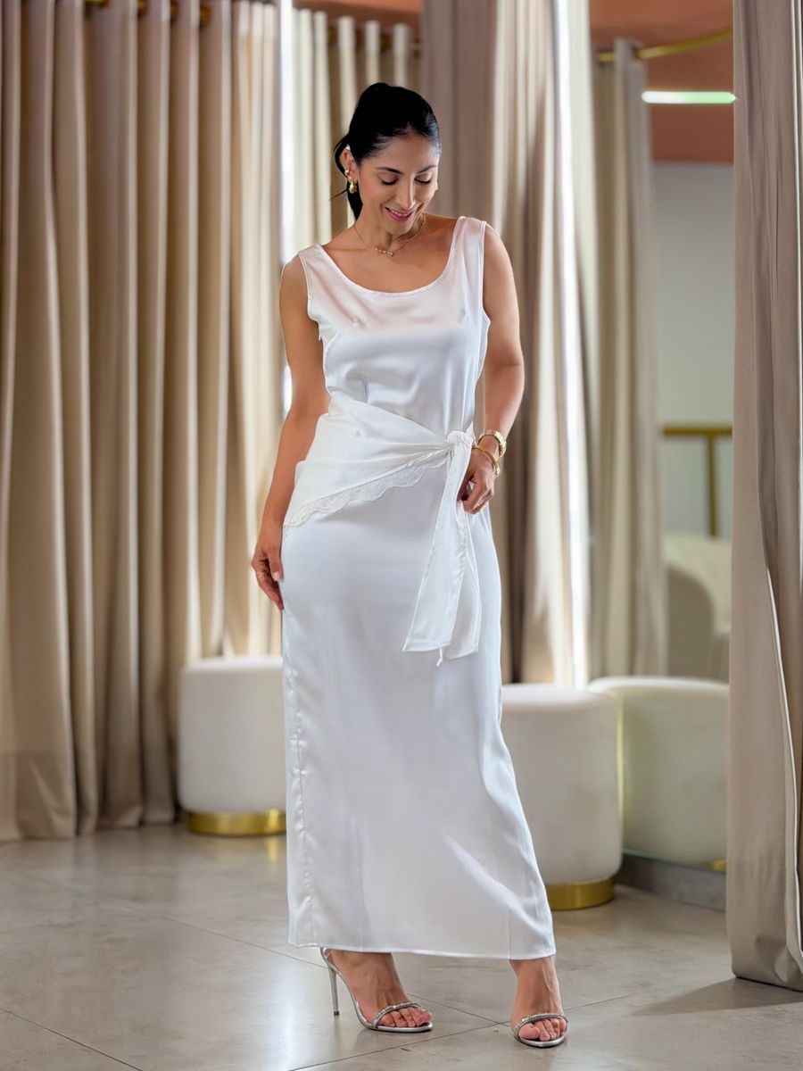 Vestido Rafaela Branco