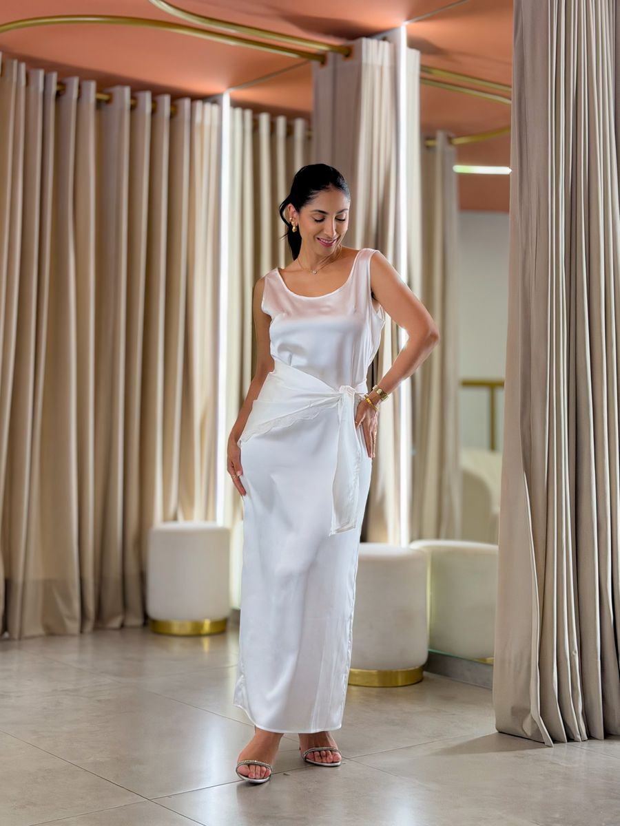 Vestido Rafaela Branco