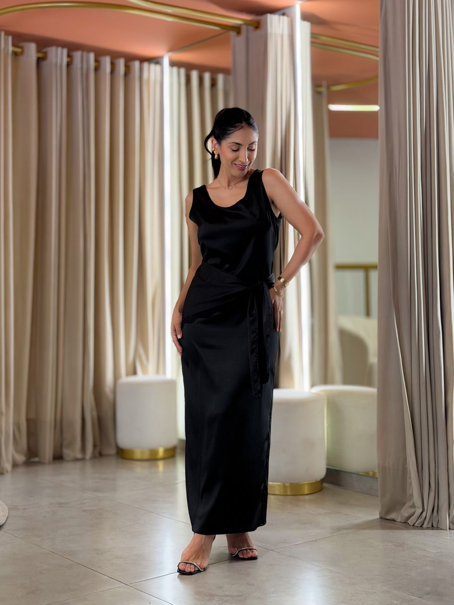 Vestido Rafaela Preto