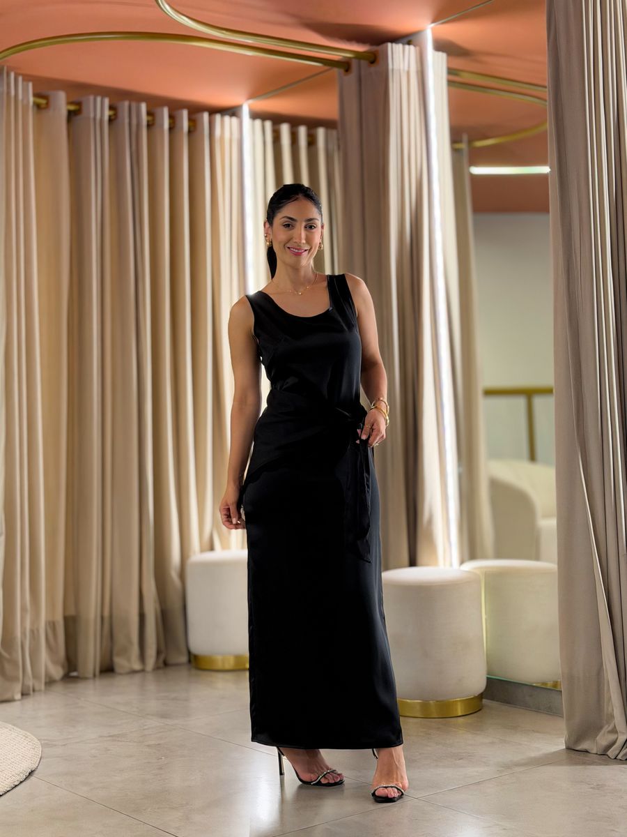Vestido Rafaela Preto