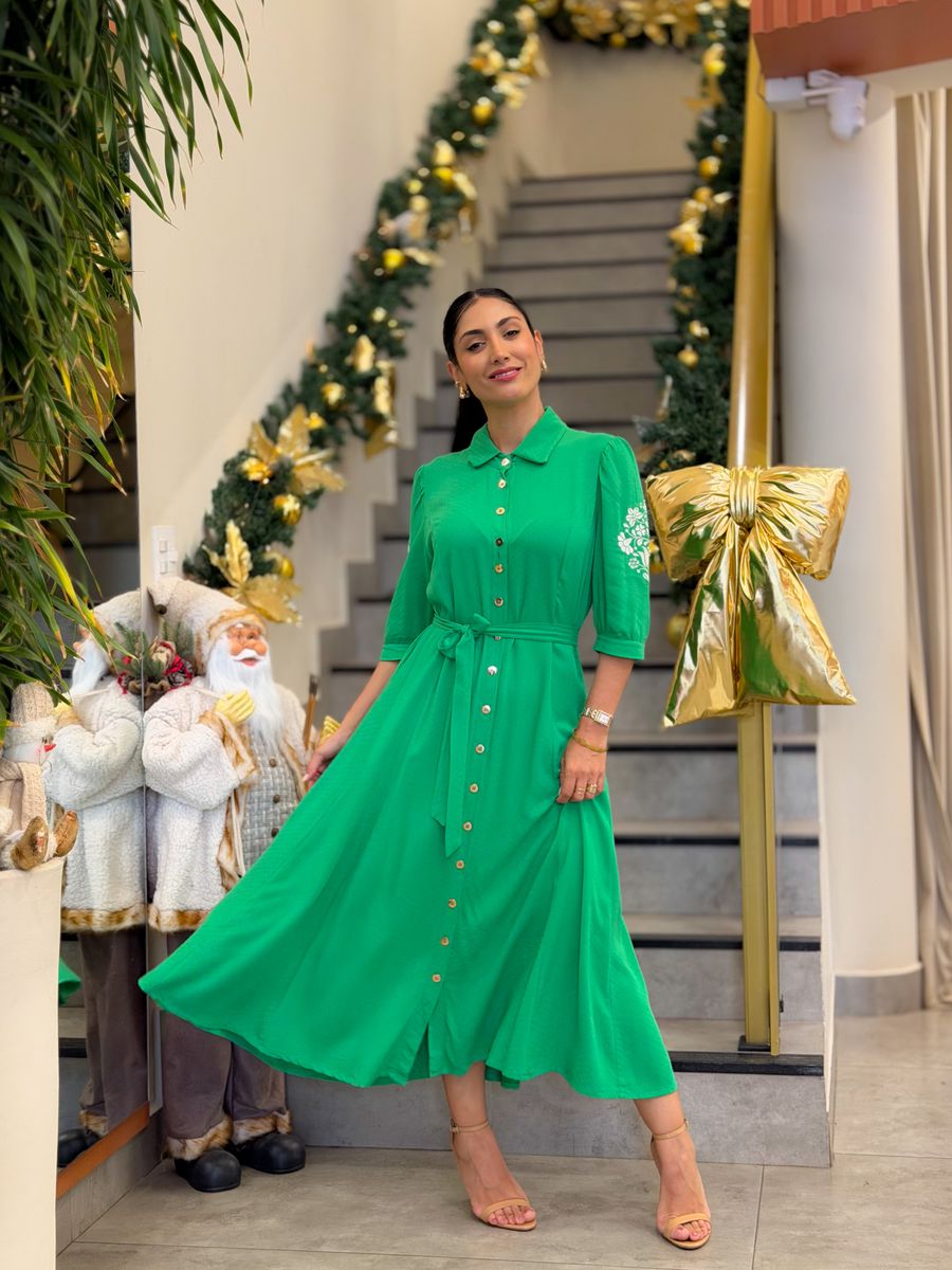 Vestido Linda Verde