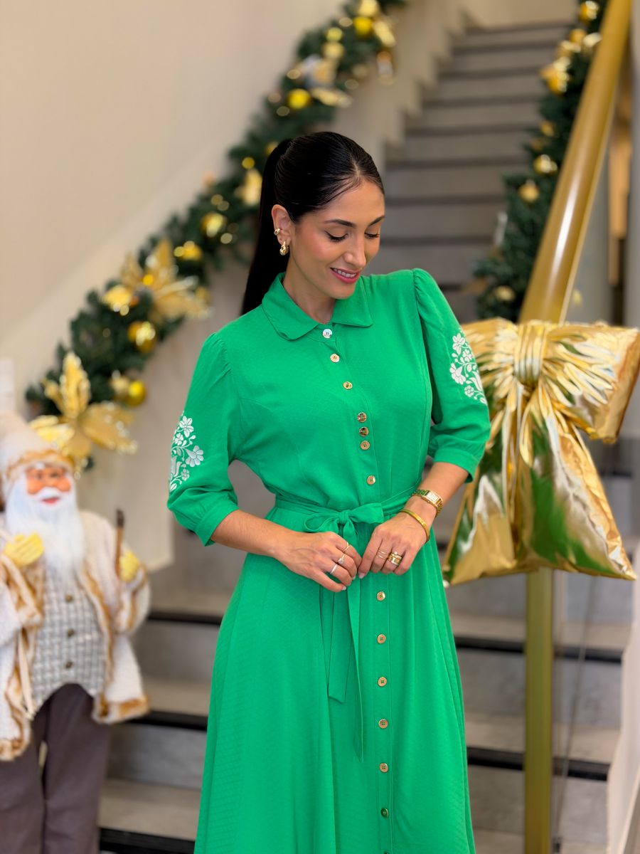 Vestido Linda Verde