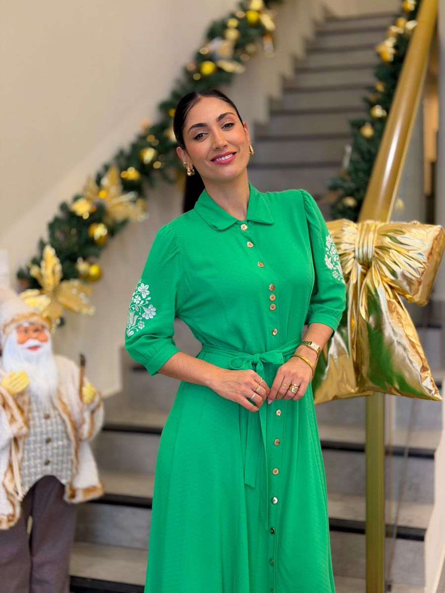Vestido Linda Verde