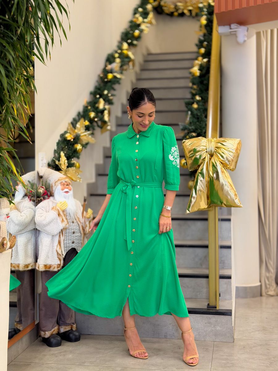 Vestido Linda Verde