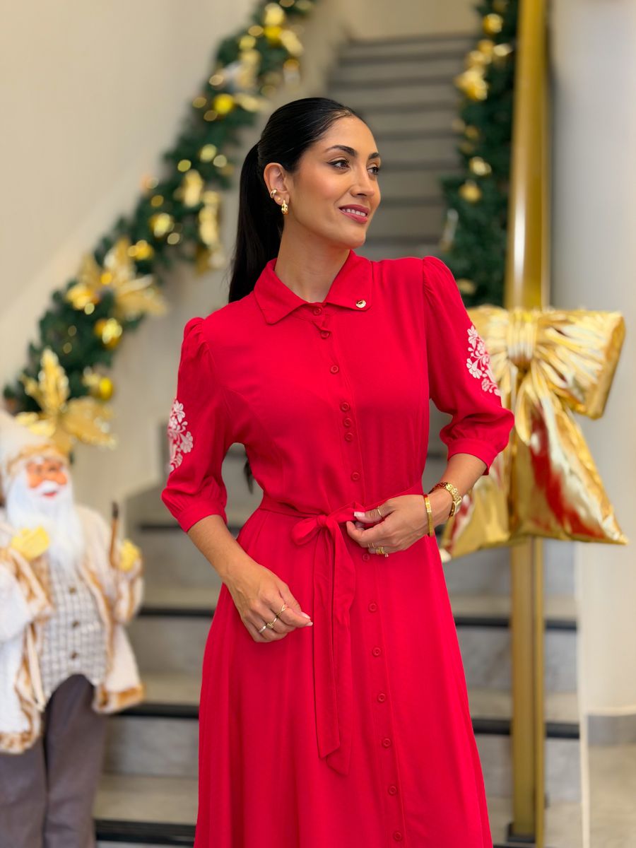 Vestido Linda Vermelho