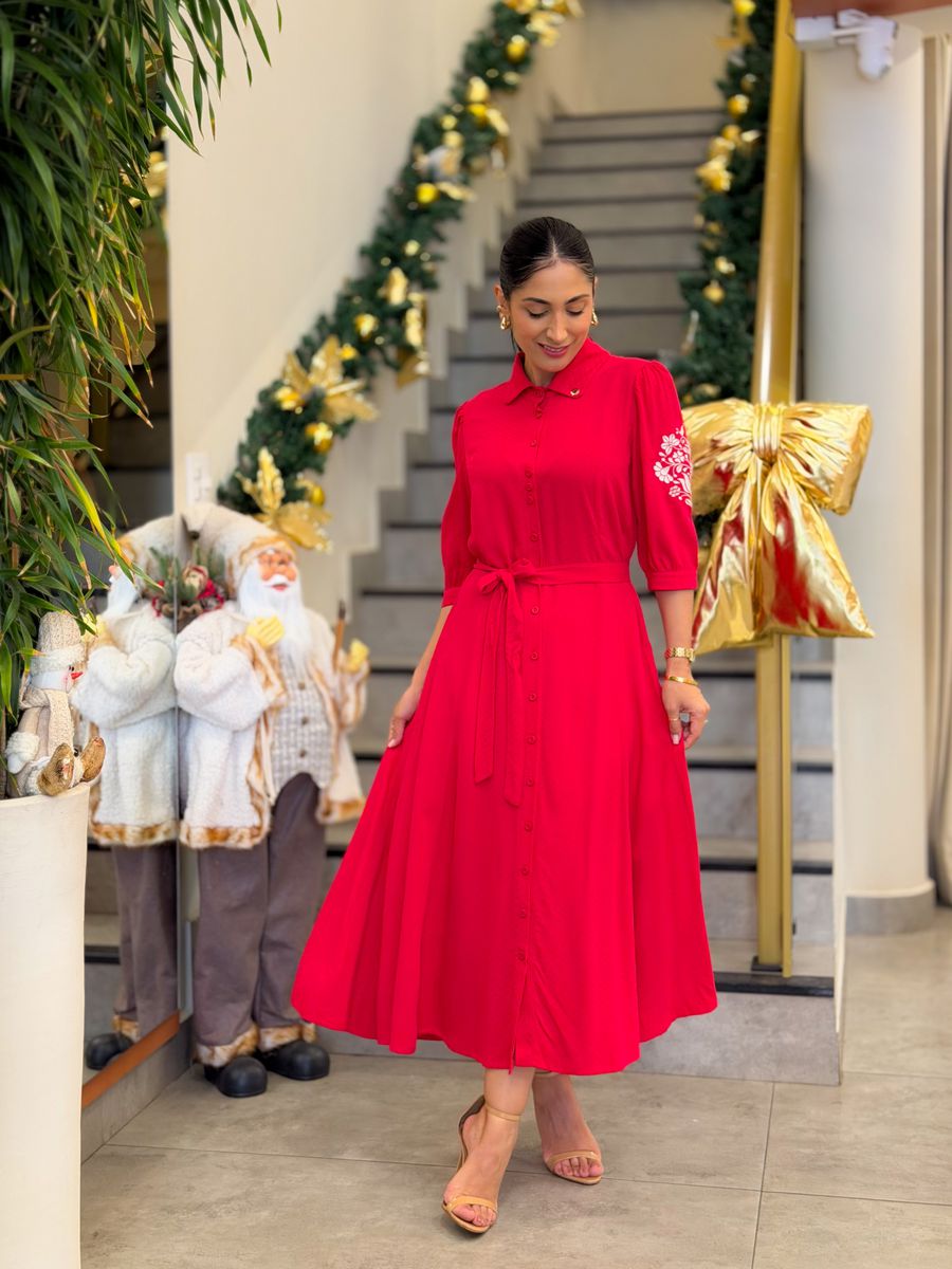 Vestido Linda Vermelho