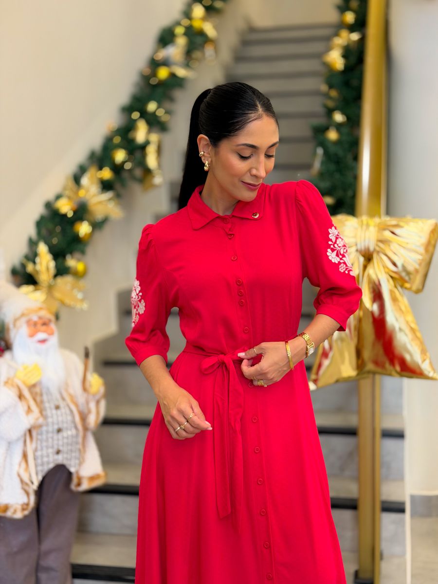 Vestido Linda Vermelho