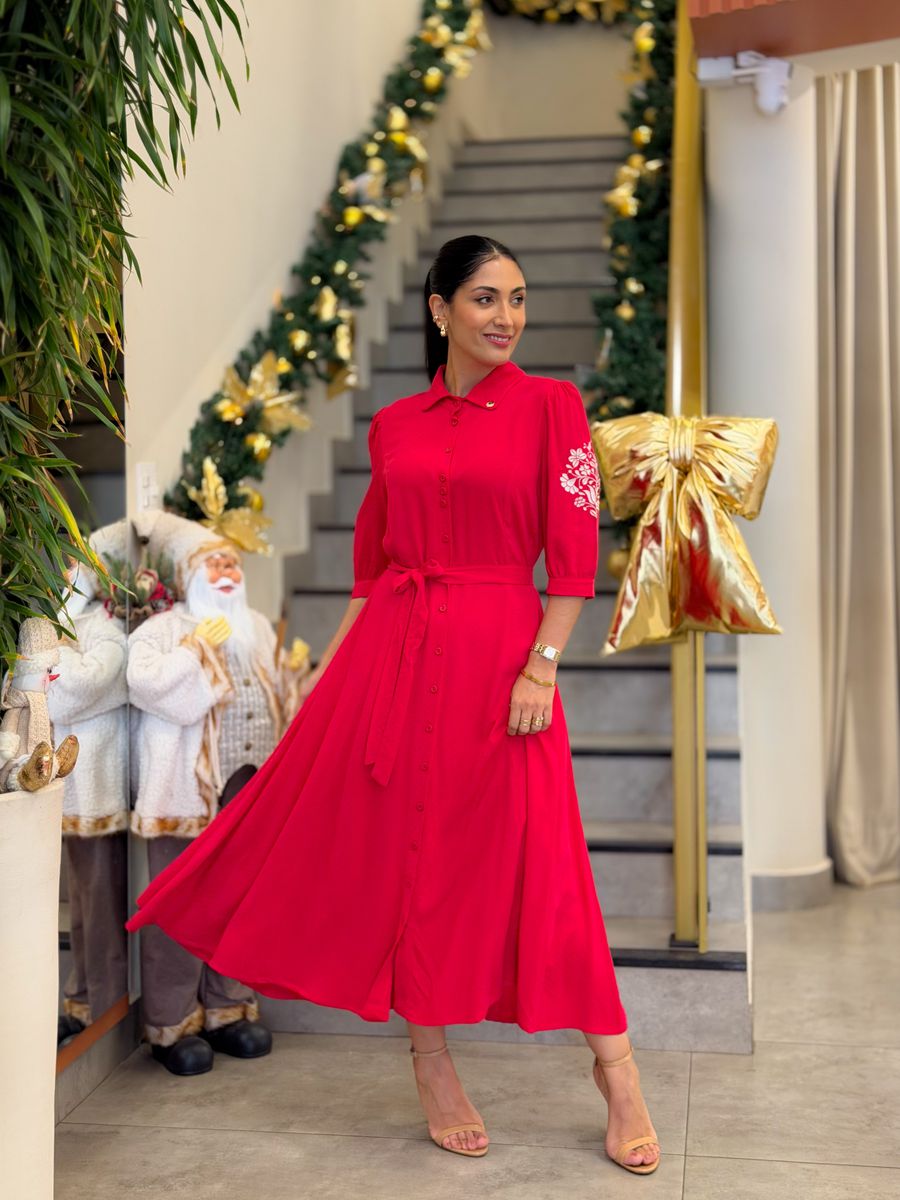 Vestido Linda Vermelho