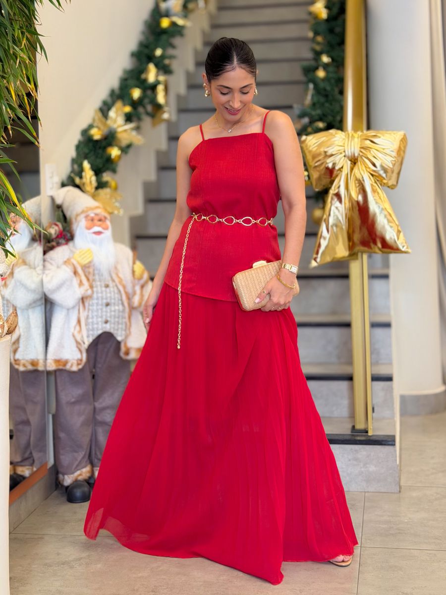 Conjunto Bruna Vermelho