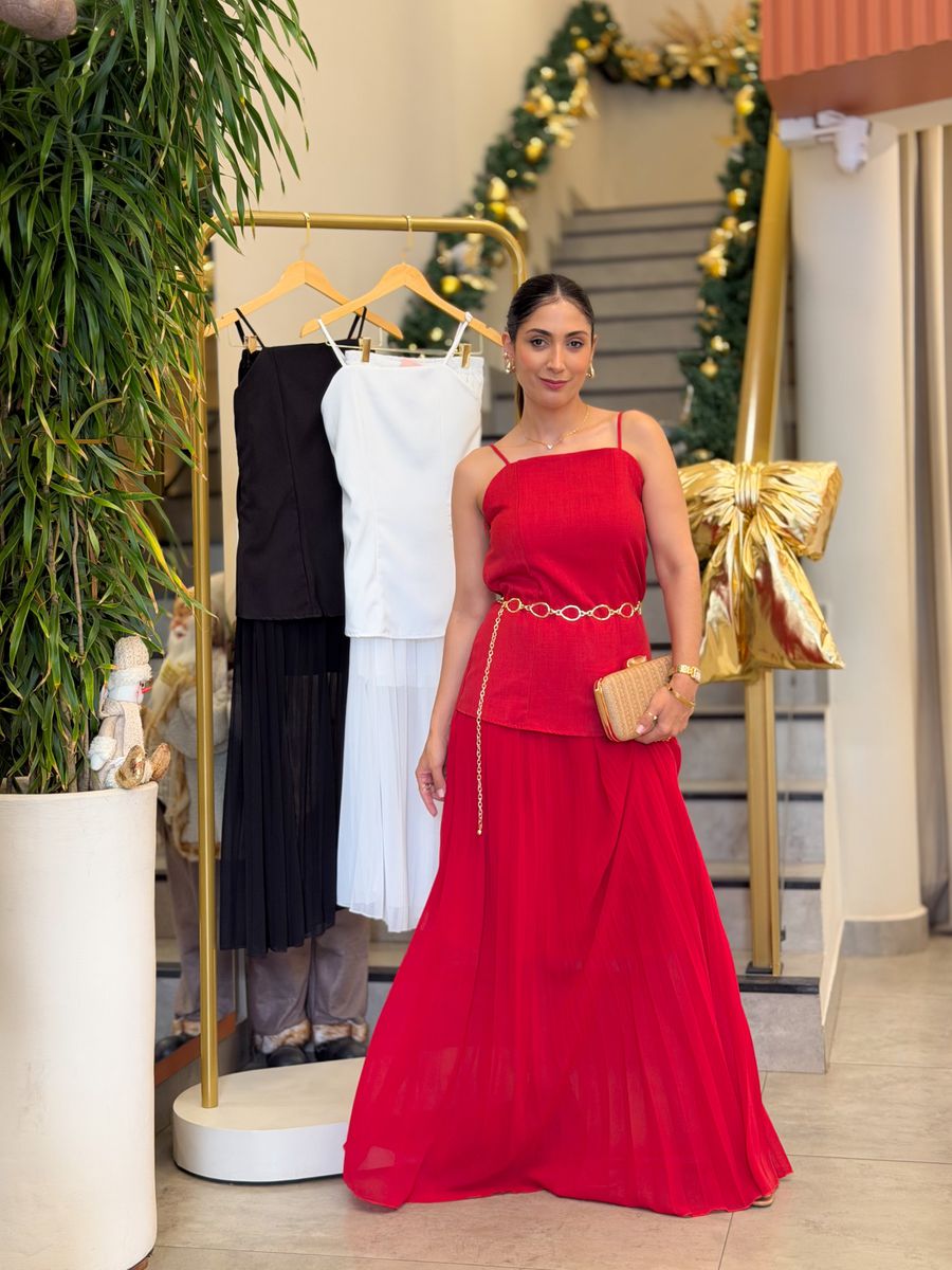 Conjunto Bruna Vermelho