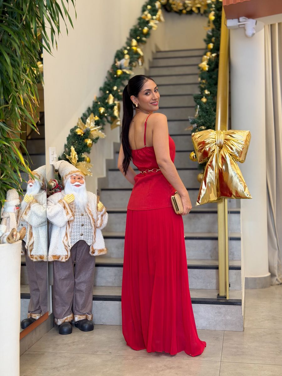 Conjunto Bruna Vermelho