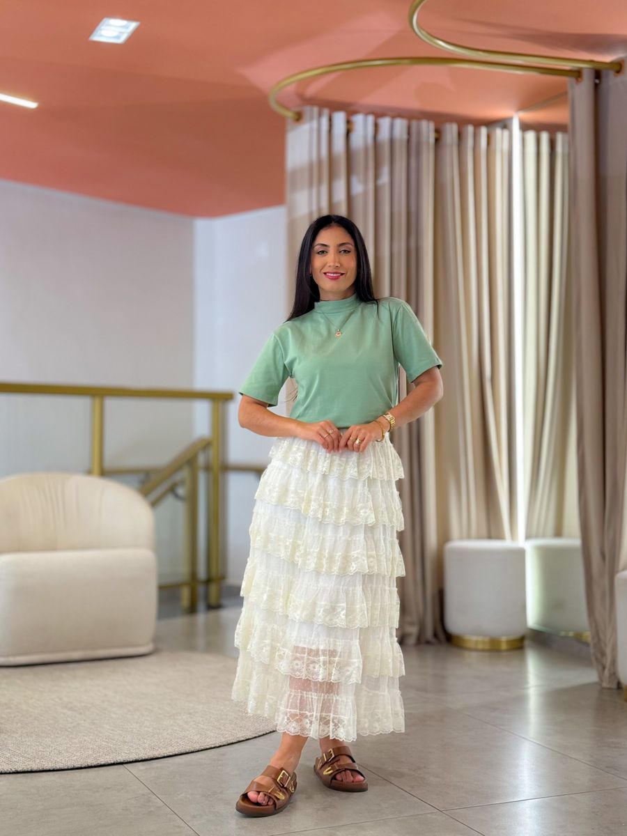 Blusa Betina Verde Pistache