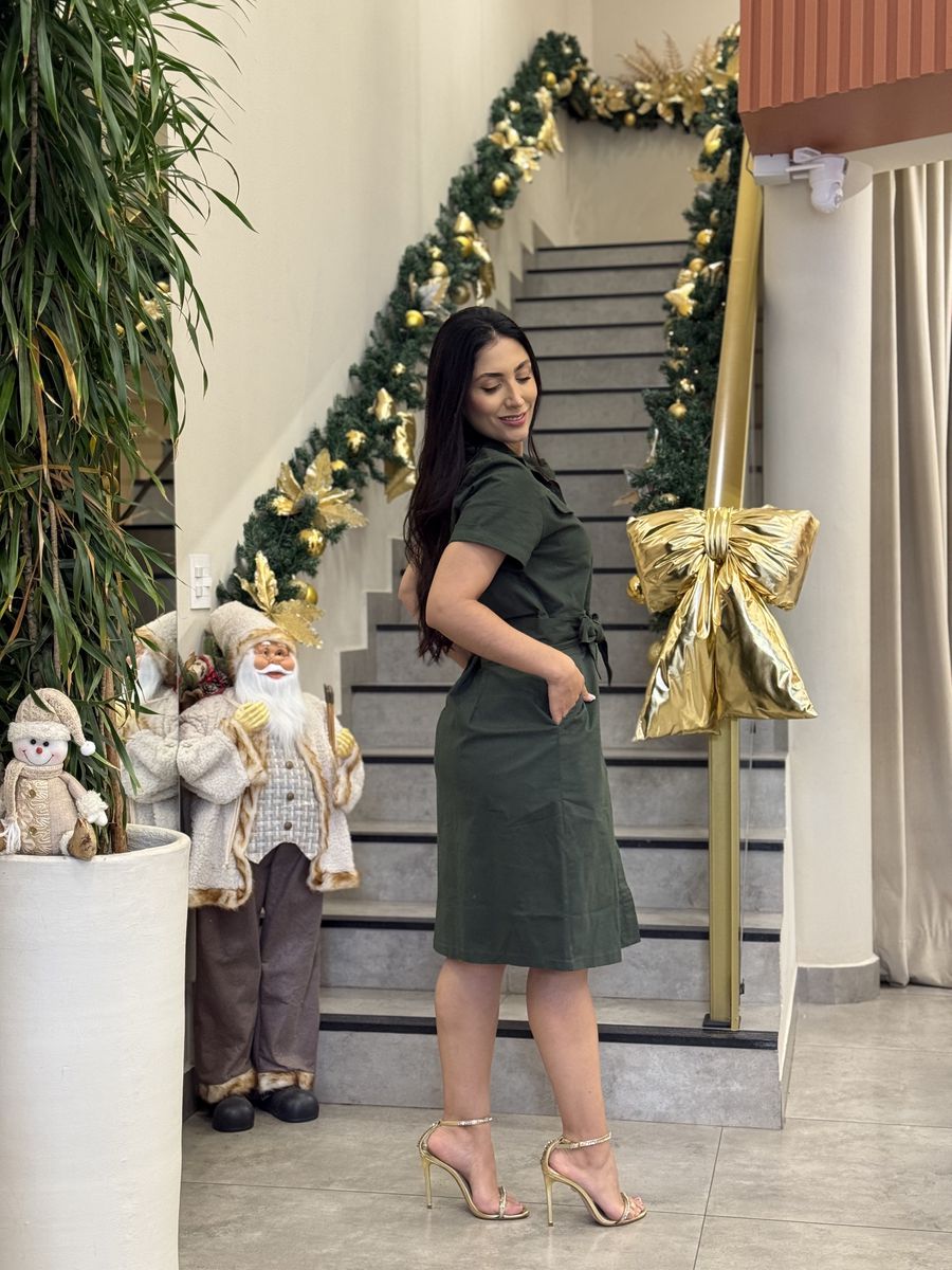 Vestido Eva Verde Petroleo
