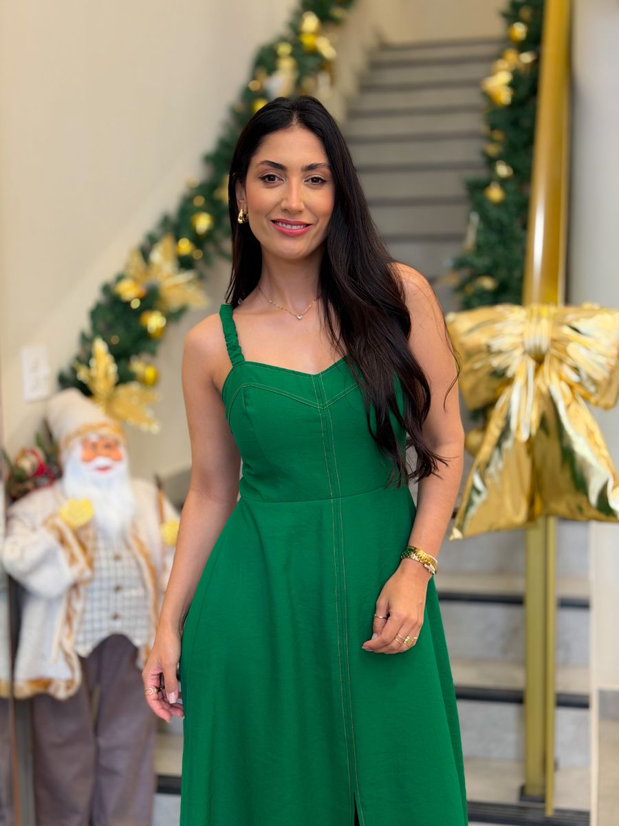 Vestido Monique Verde