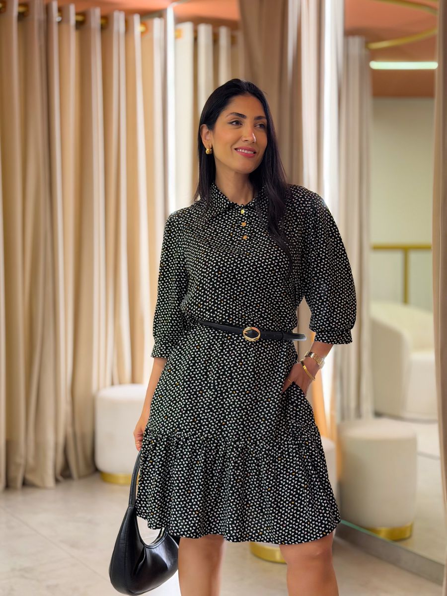 Vestido Laila Preto