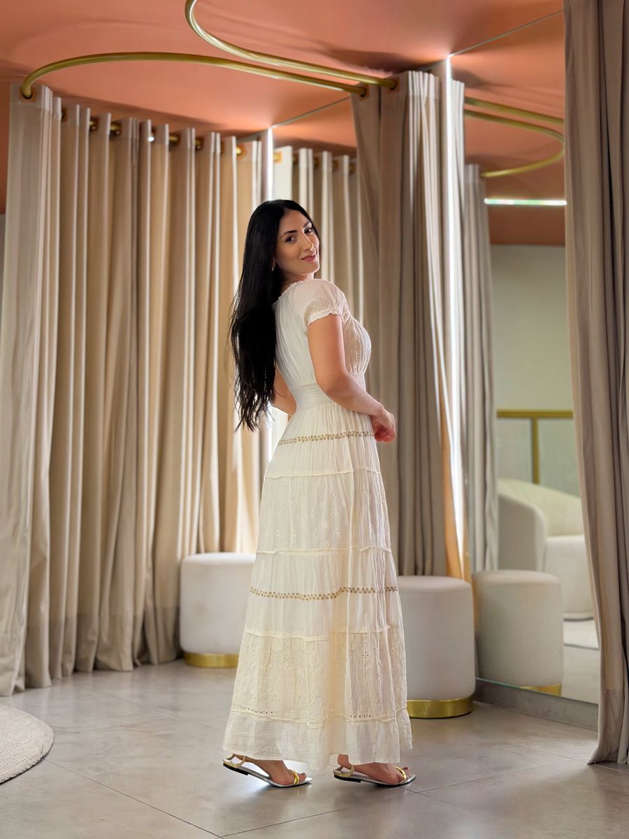 Vestido Maya Creme